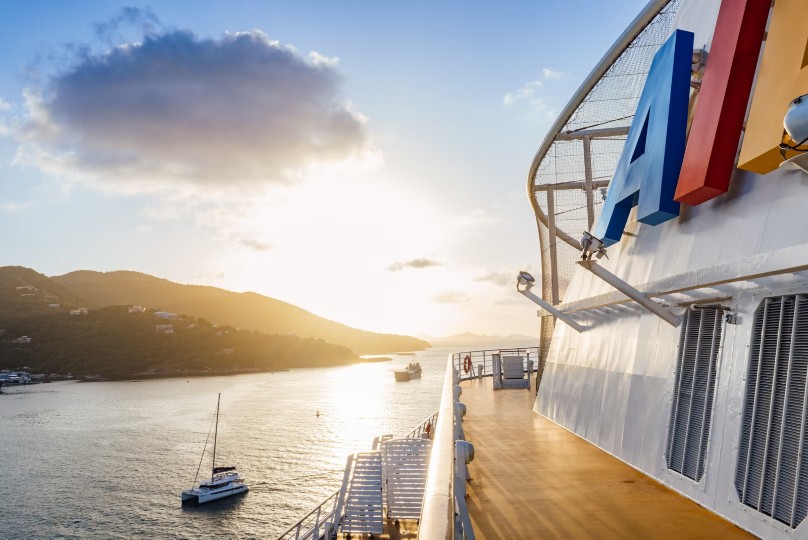 AIDAluna nach der Modernisierung der Entertainment-Technik im Evolution Dry Dock durch PROTONES
